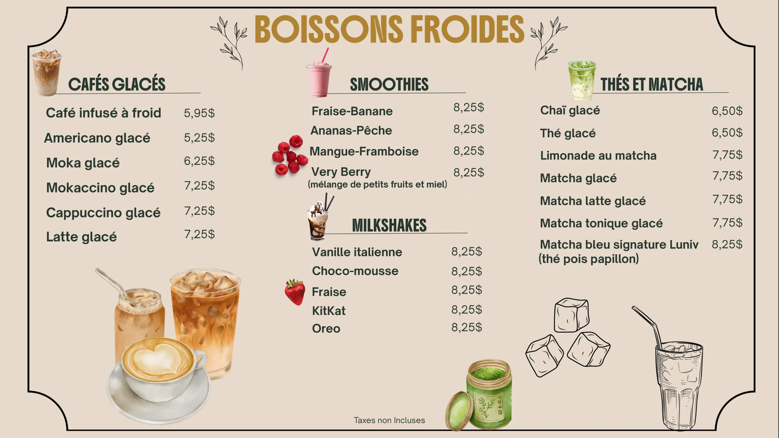 BOISSONs FROIDES-26 juin